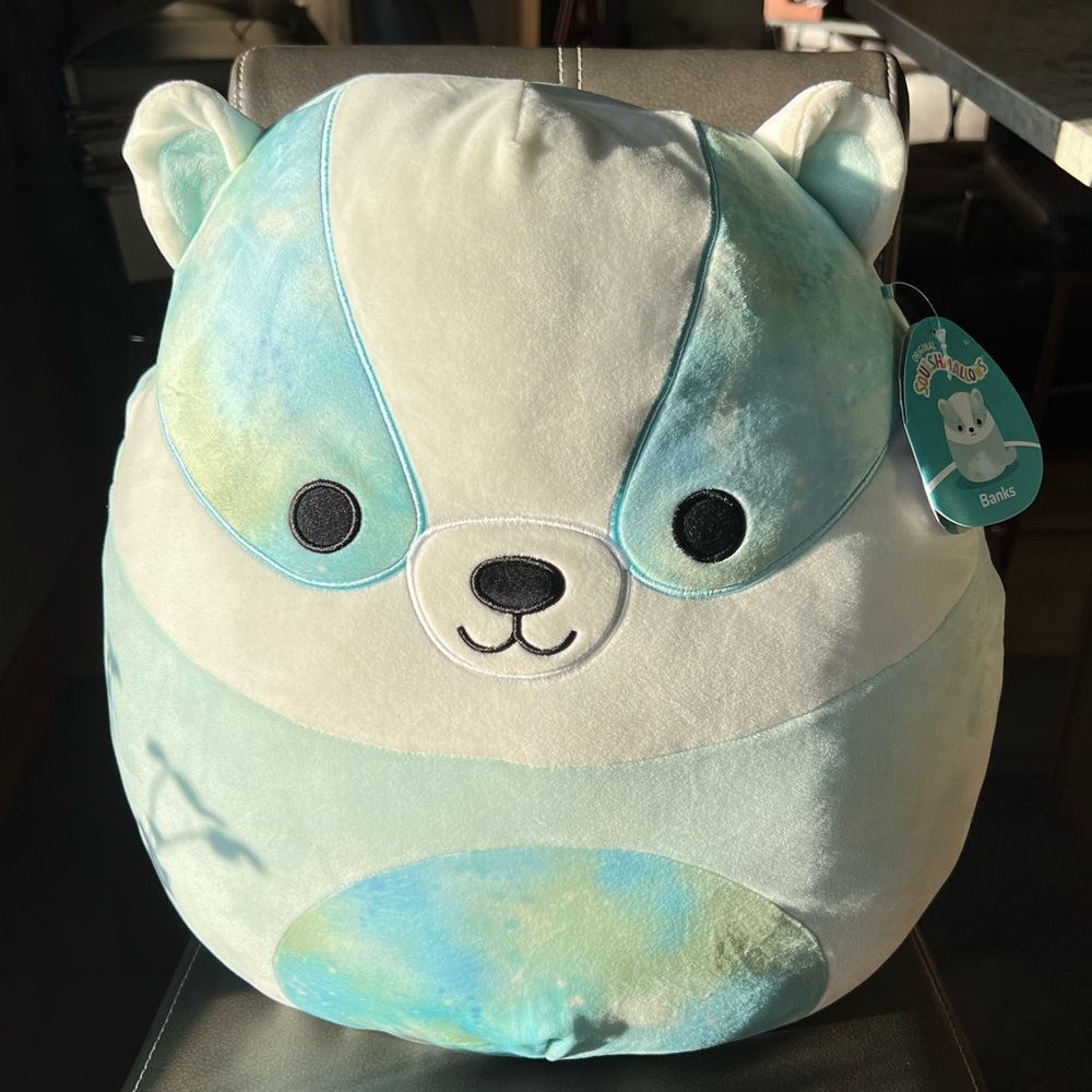 “Banks” the Badger Squishmallows